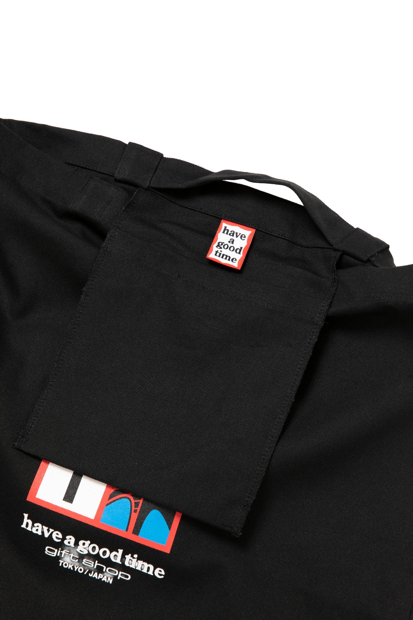 HGT TOWER CANVAS 3WAY TOTE BLACK