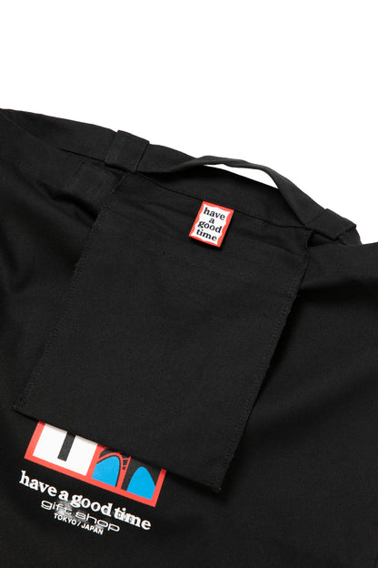 HGT TOWER CANVAS 3WAY TOTE BLACK
