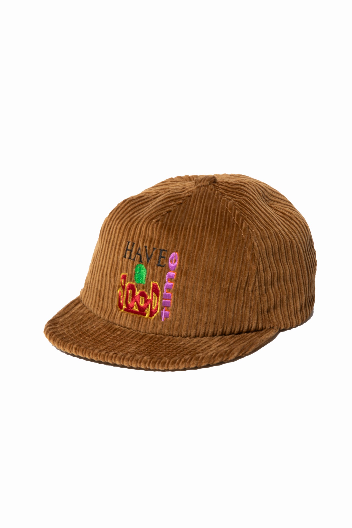 90'S MUST CORDUROY 5 PANEL CAP BROWN