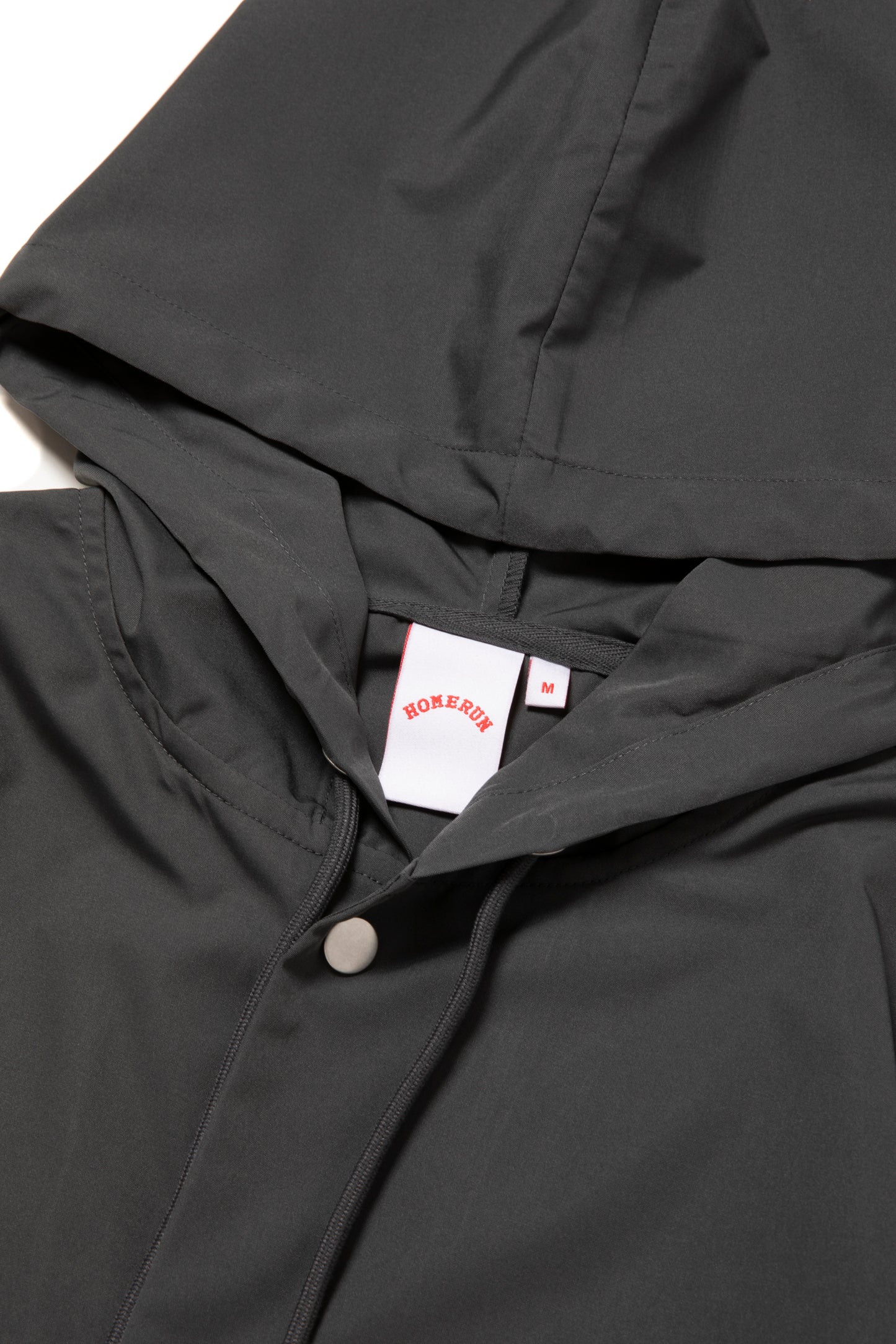 THROW UP MAN HOODED JACKET SMOKY BLACK