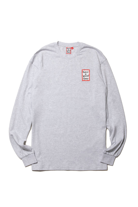 MINI FRAME L/S TEE ASH GRAY