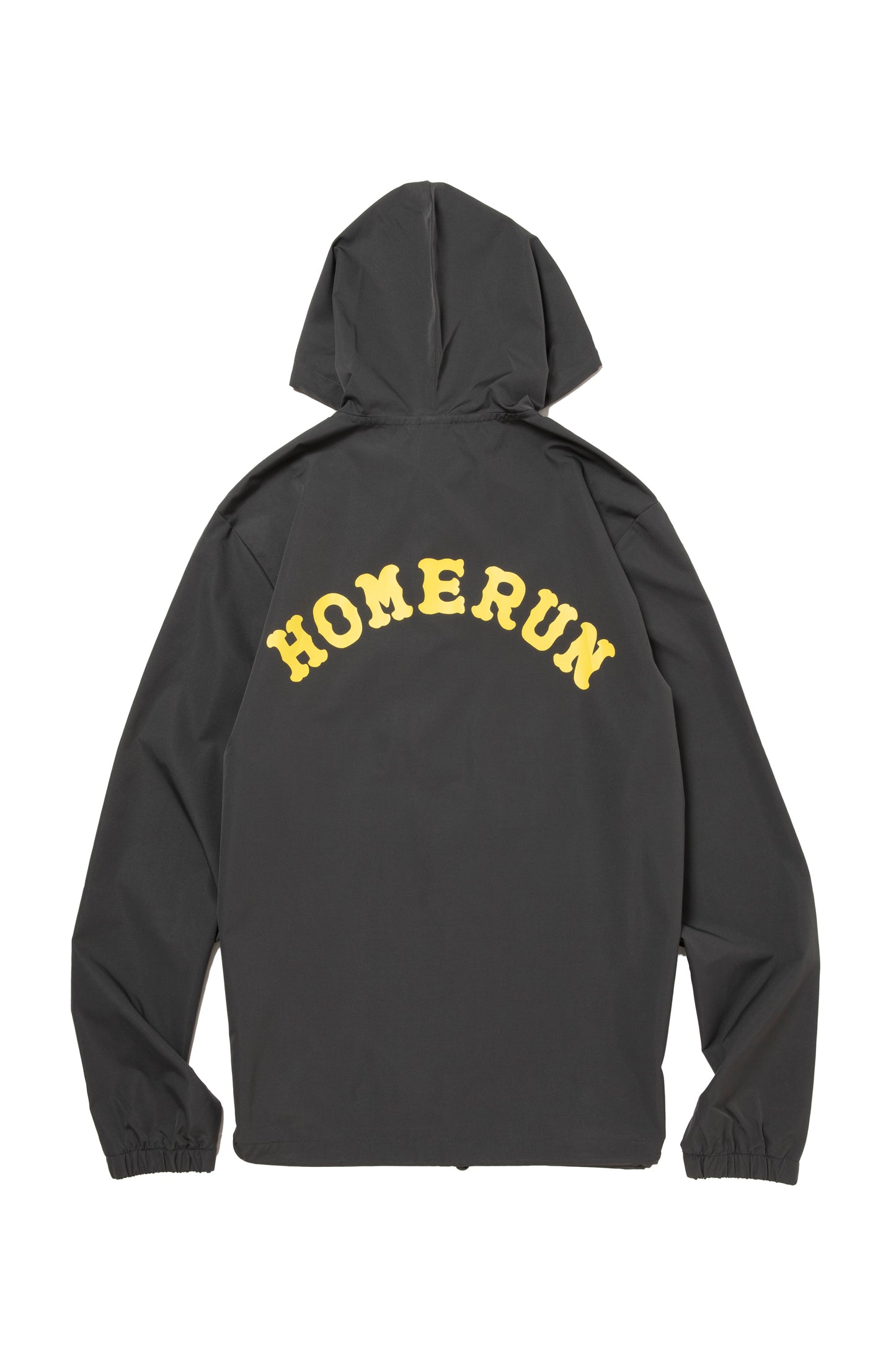 THROW UP MAN HOODED JACKET SMOKY BLACK