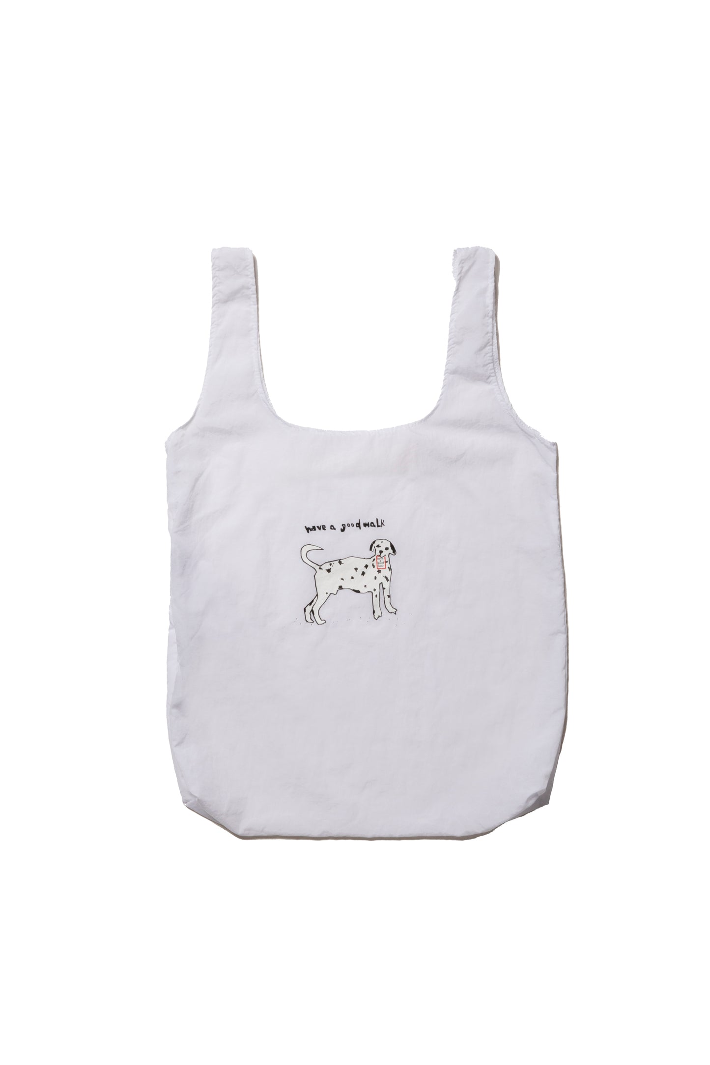 have a good walk POCKETABLE ECO BAG WHITE