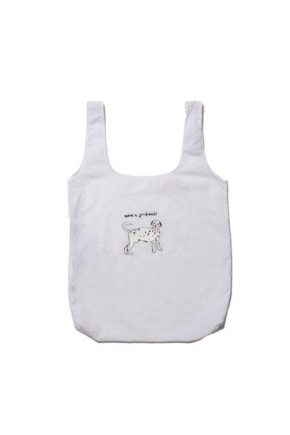 have a good walk POCKETABLE ECO BAG WHITE