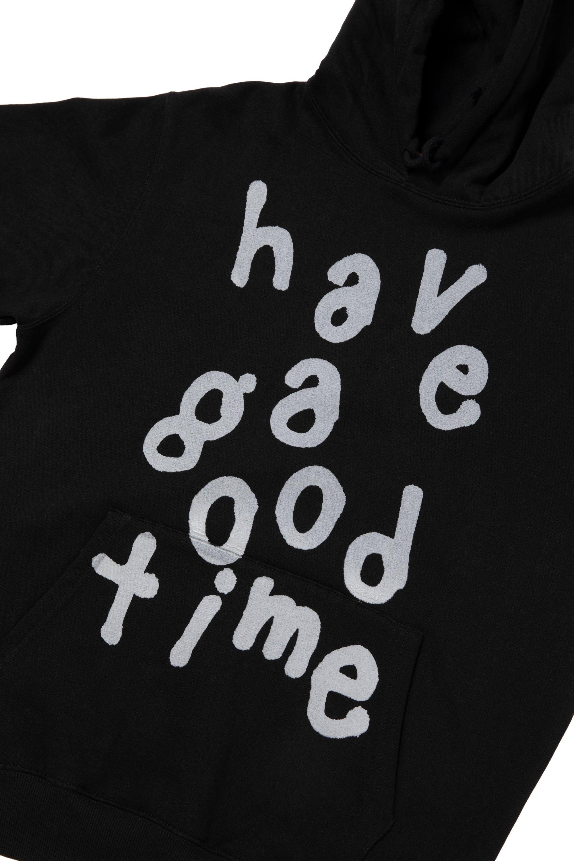 UNSTABLE PULLOVER HOODIE FL BLACK – have a good time
