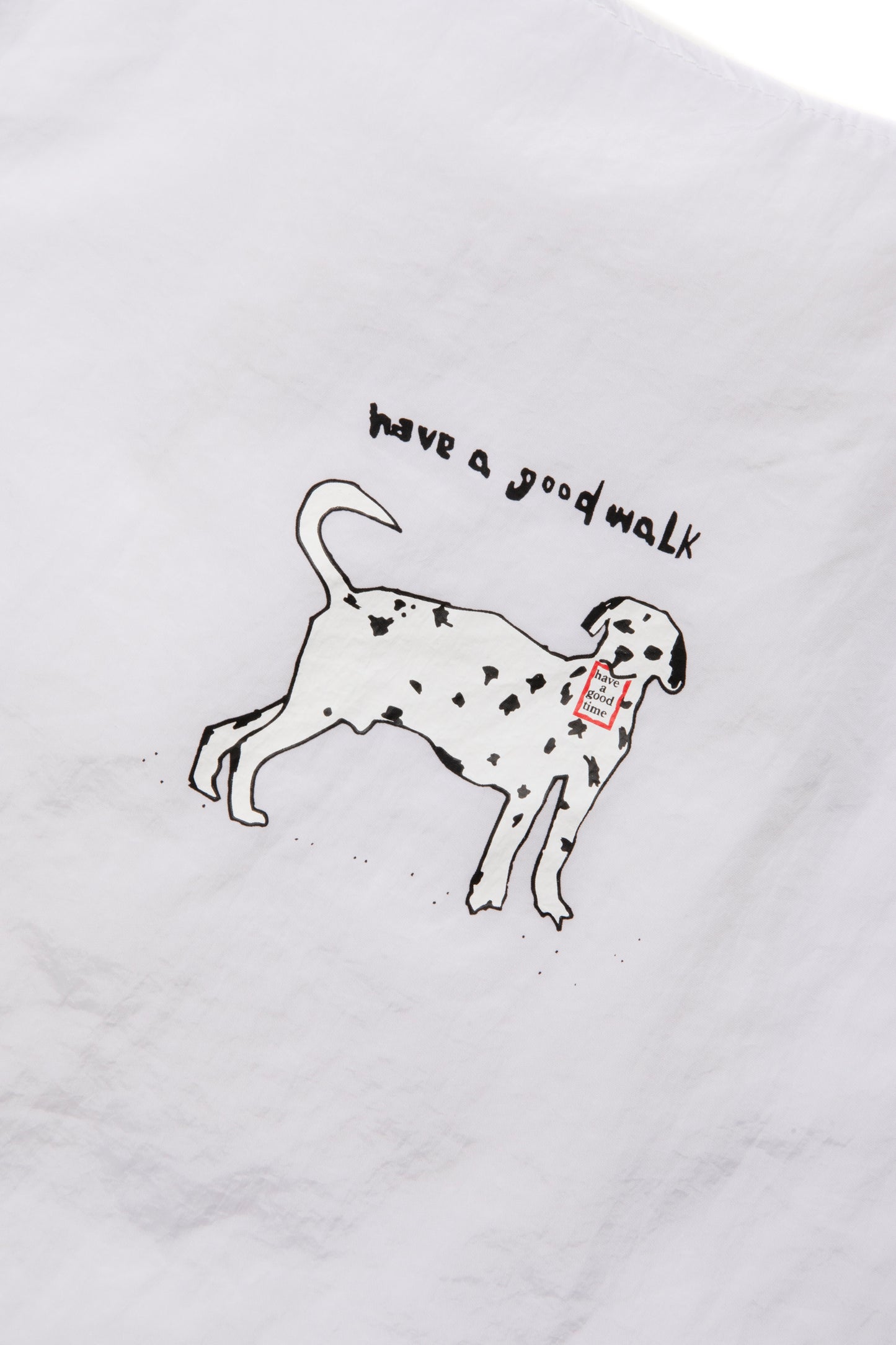 have a good walk POCKETABLE ECO BAG WHITE