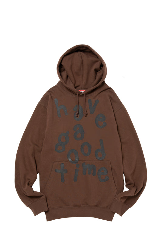 UNSTABLE PULLOVER HOODIE FL RUSTY BROWN