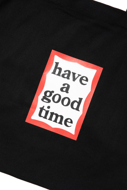 FRAME CANVAS 3WAY TOTE BLACK