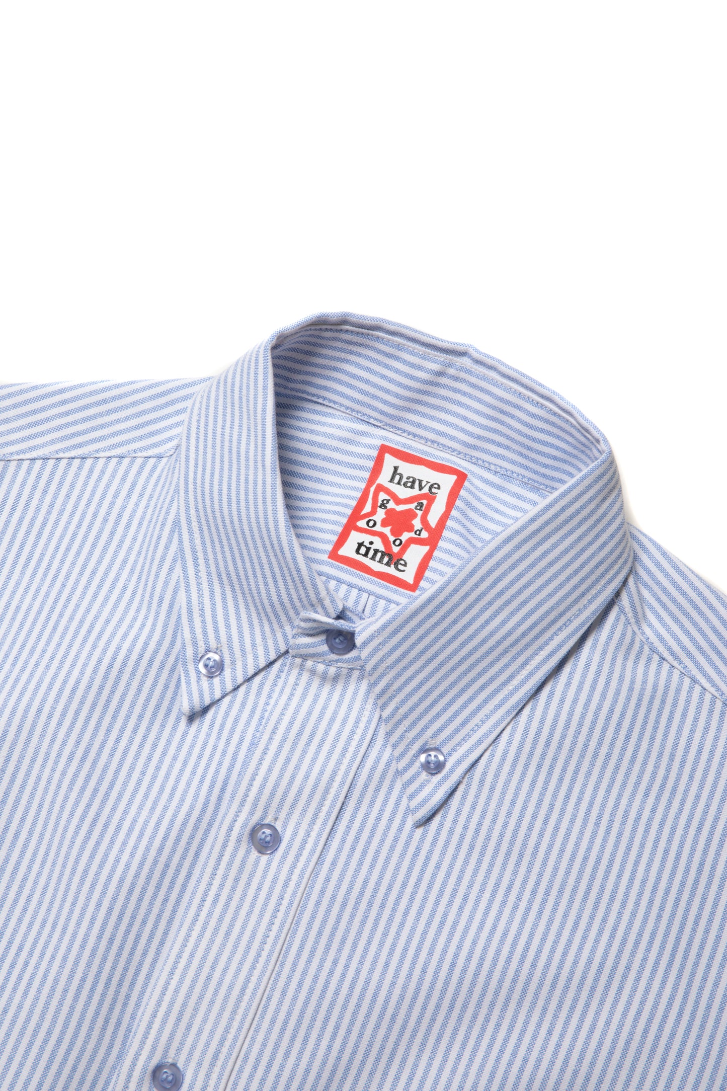STAR TEAM x have a good time OXFORD SHIRT BLUE