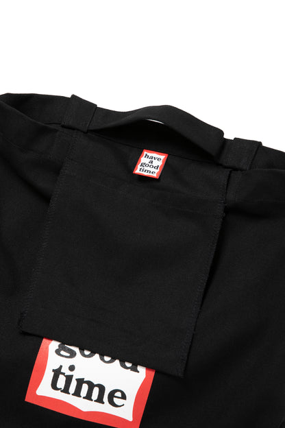 FRAME CANVAS 3WAY TOTE BLACK