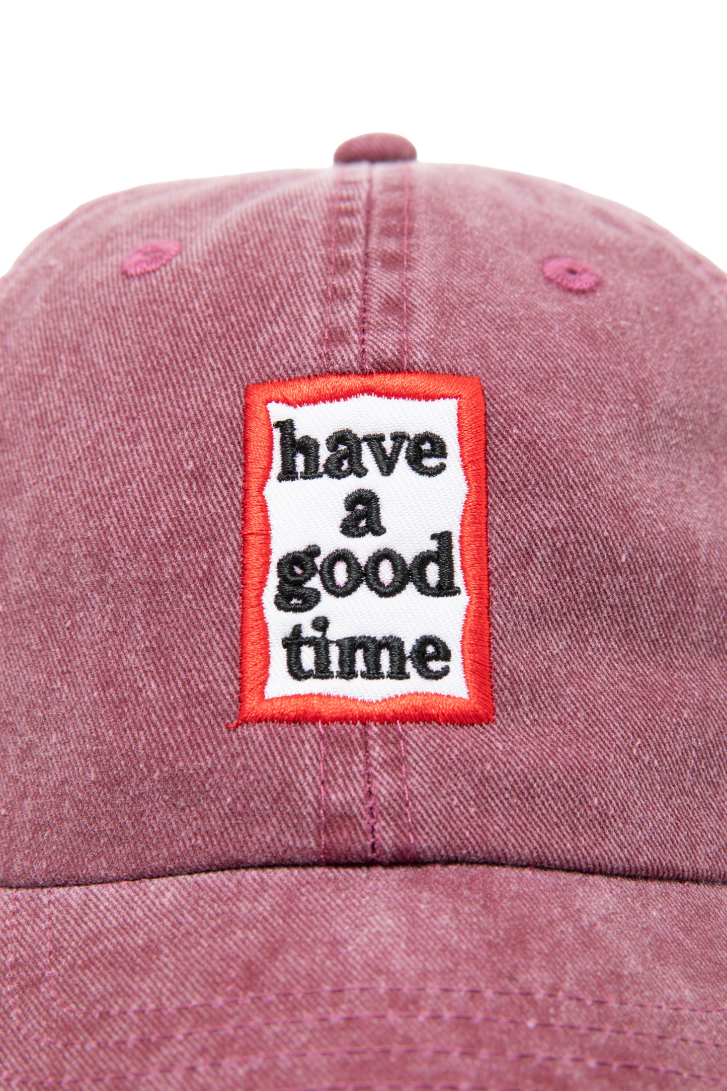 FRAME PIGMENT DYED CAP STONE RED