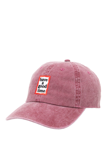 FRAME PIGMENT DYED CAP STONE RED