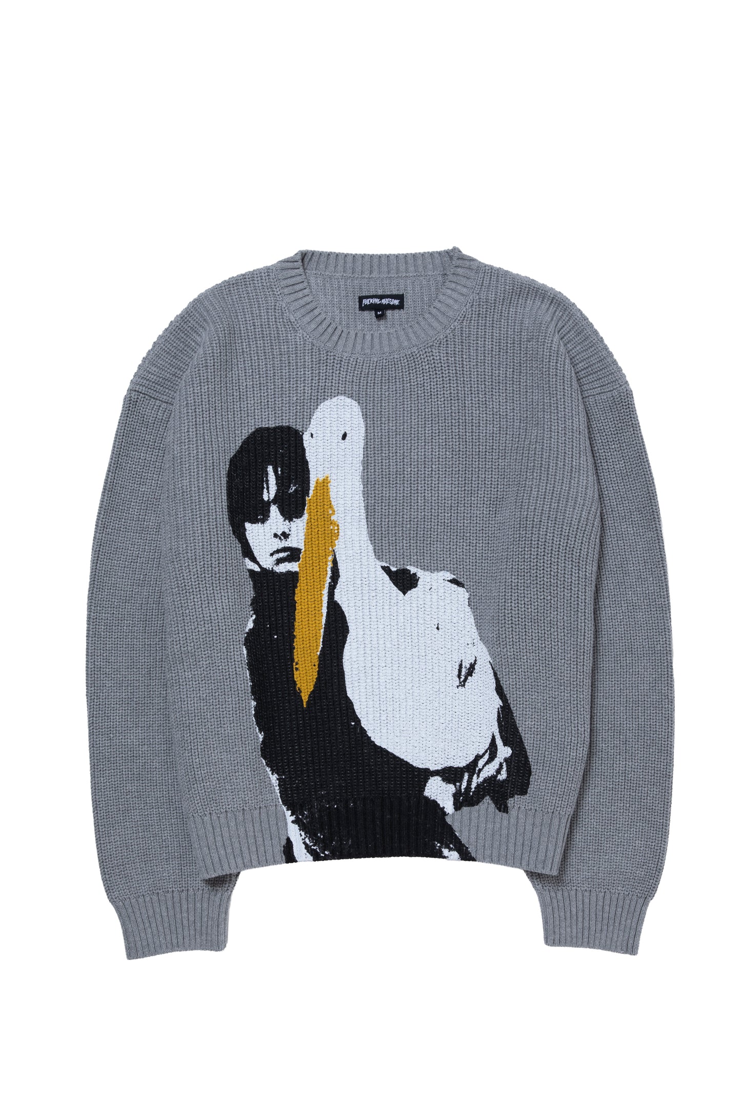 HIGH LONESOME CREWNECK SWEATER GRAY