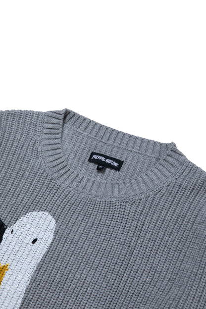 HIGH LONESOME CREWNECK SWEATER GRAY