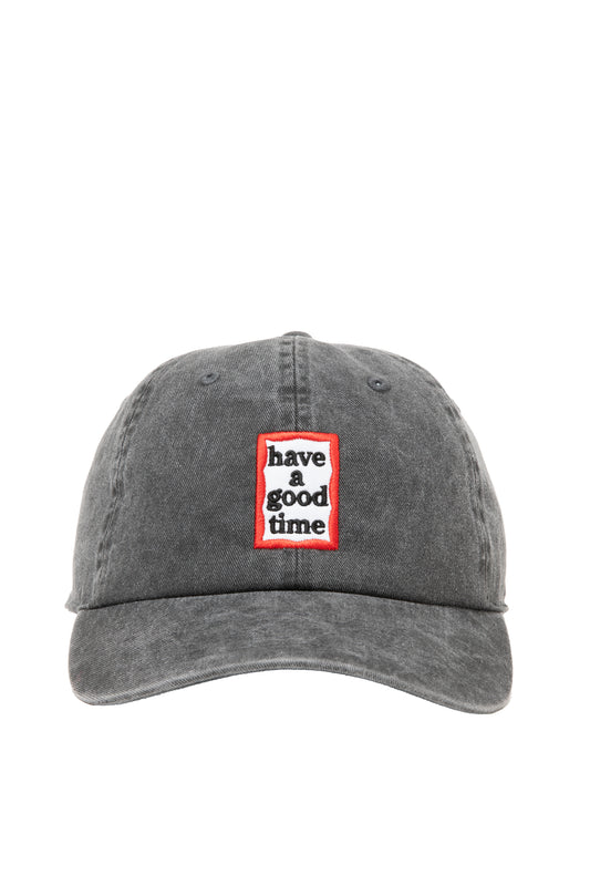 FRAME PIGMENT DYED CAP STONE BLACK