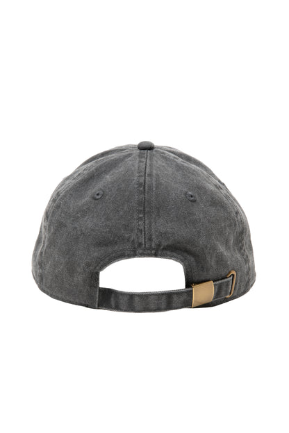 FRAME PIGMENT DYED CAP STONE BLACK