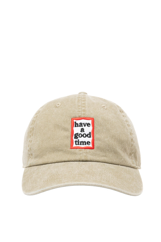 FRAME PIGMENT DYED CAP STONE KHAKI