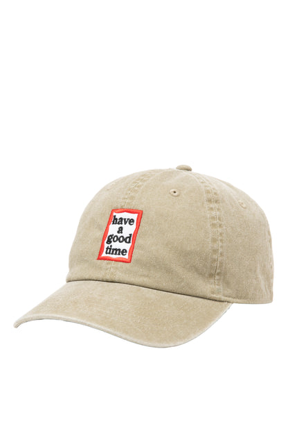 FRAME PIGMENT DYED CAP STONE KHAKI