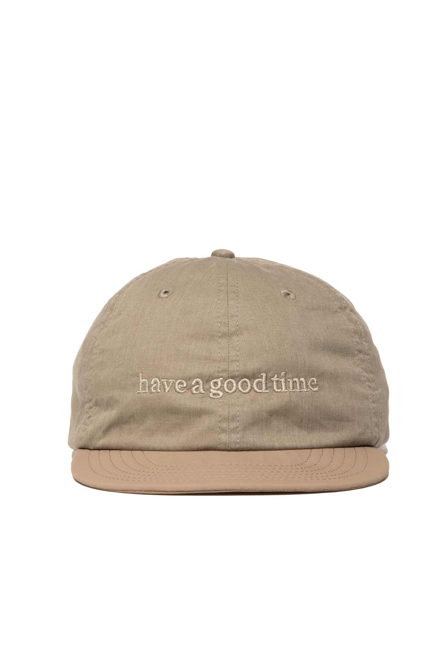 STAR TEAM x have a good time 2TONE DENIM CAP BEIGE