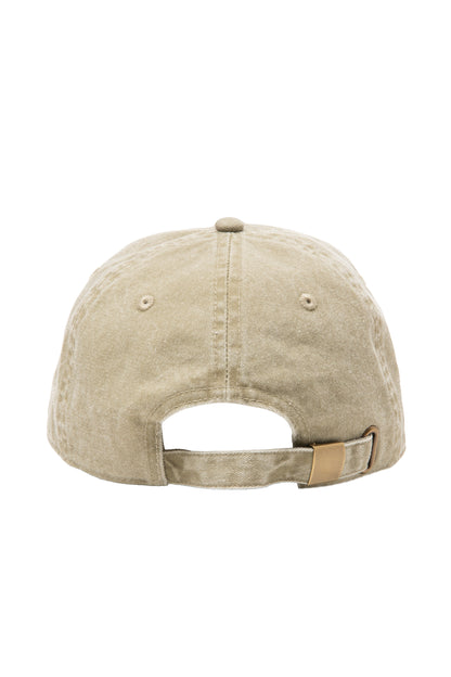 FRAME PIGMENT DYED CAP STONE KHAKI