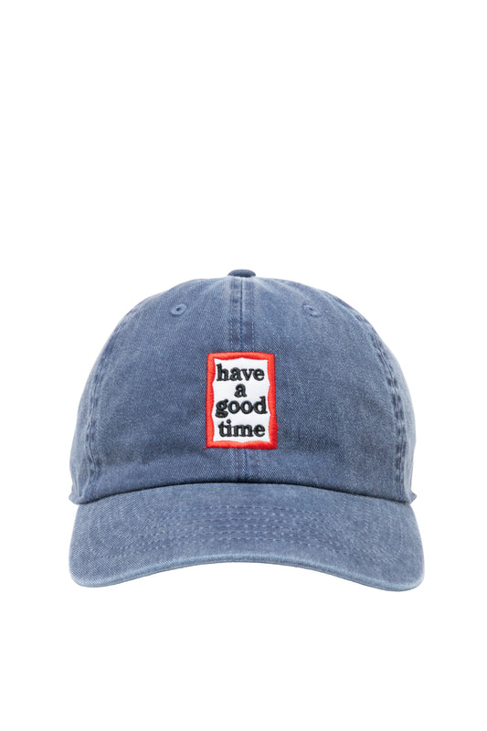 FRAME PIGMENT DYED CAP STONE BLUE