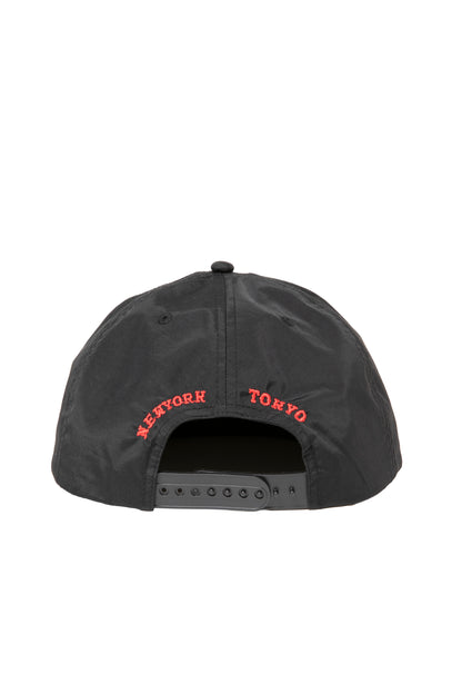 BUBBLE NYLON CAP BLACK