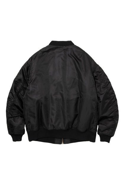DRAGON CIRCLE REVERSINLE MA-1 JACKET BLACK