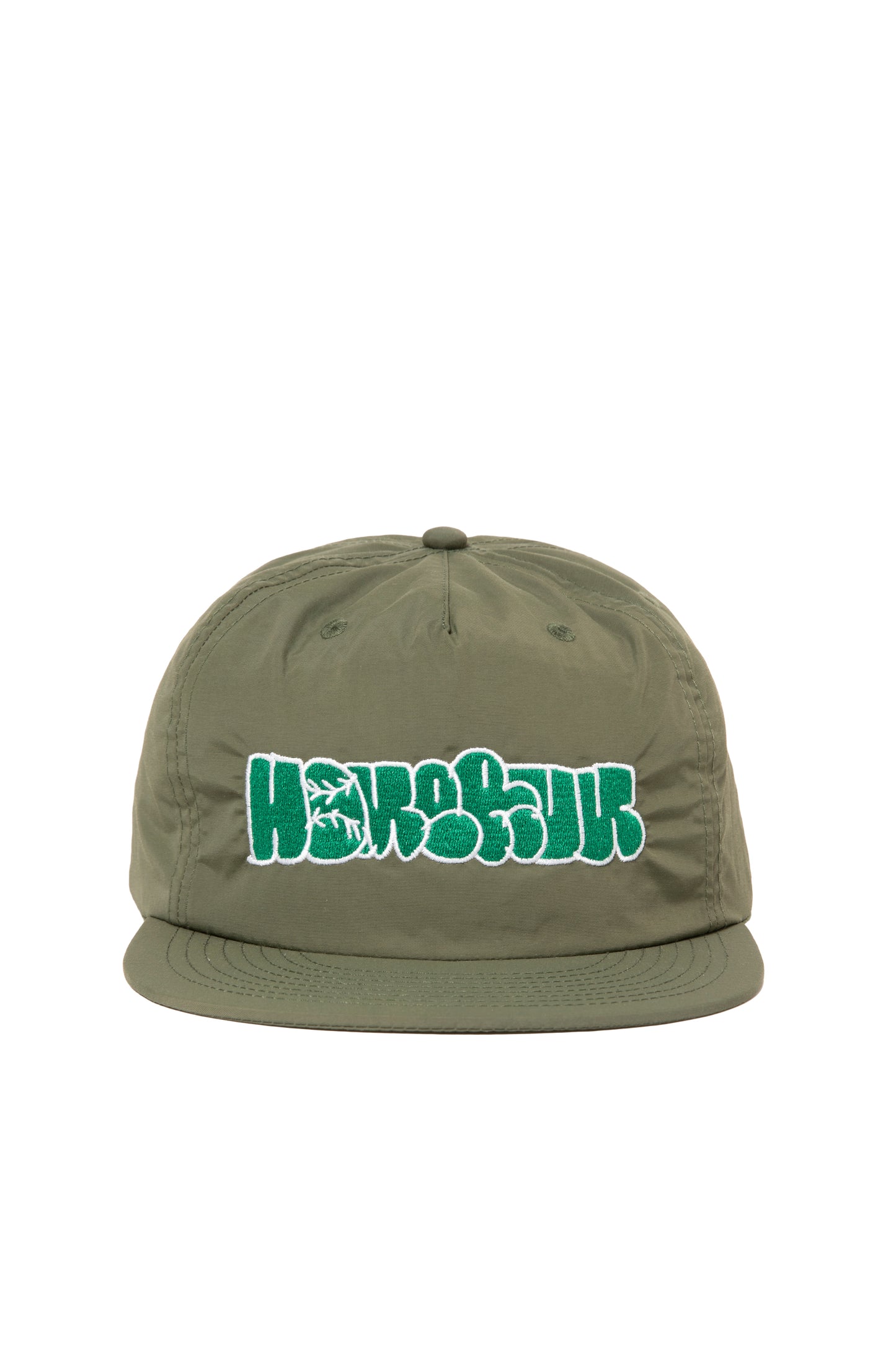 BUBBLE NYLON CAP OLIVE