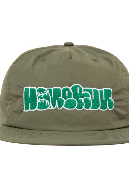 BUBBLE NYLON CAP OLIVE