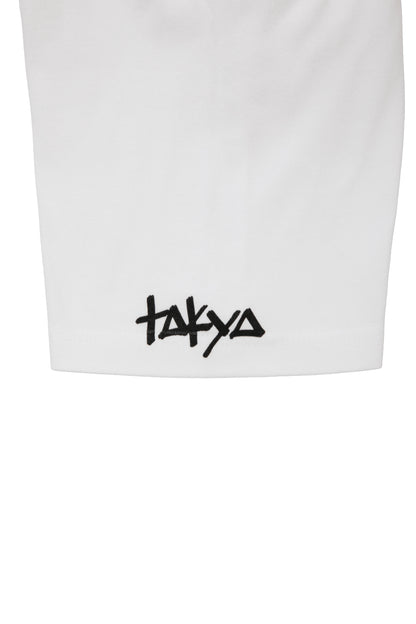 HANDSTYLE TOKYO LOGO S/S TEE WHITE