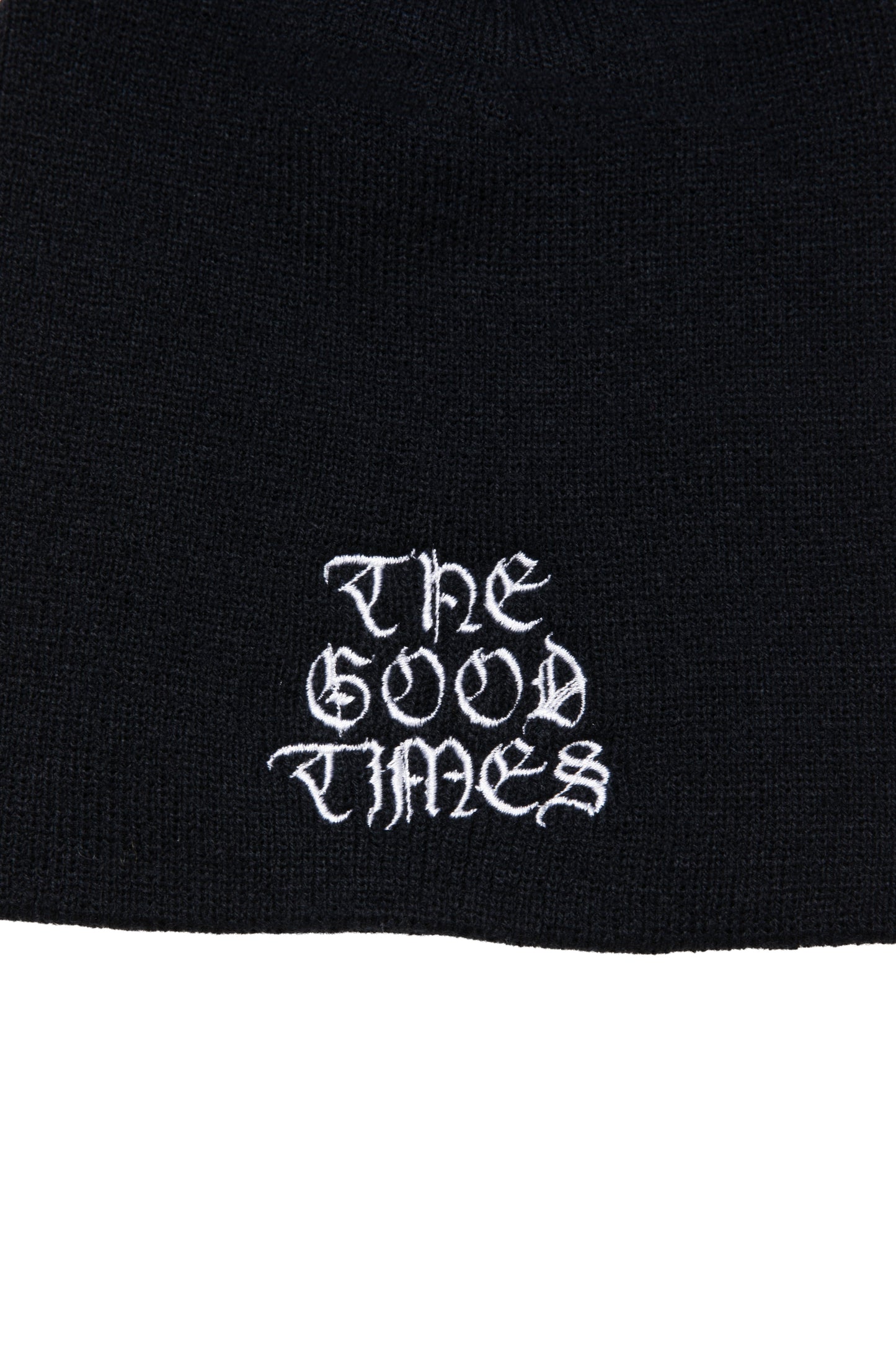 THE GOOD TIMES BEANIE BLACK