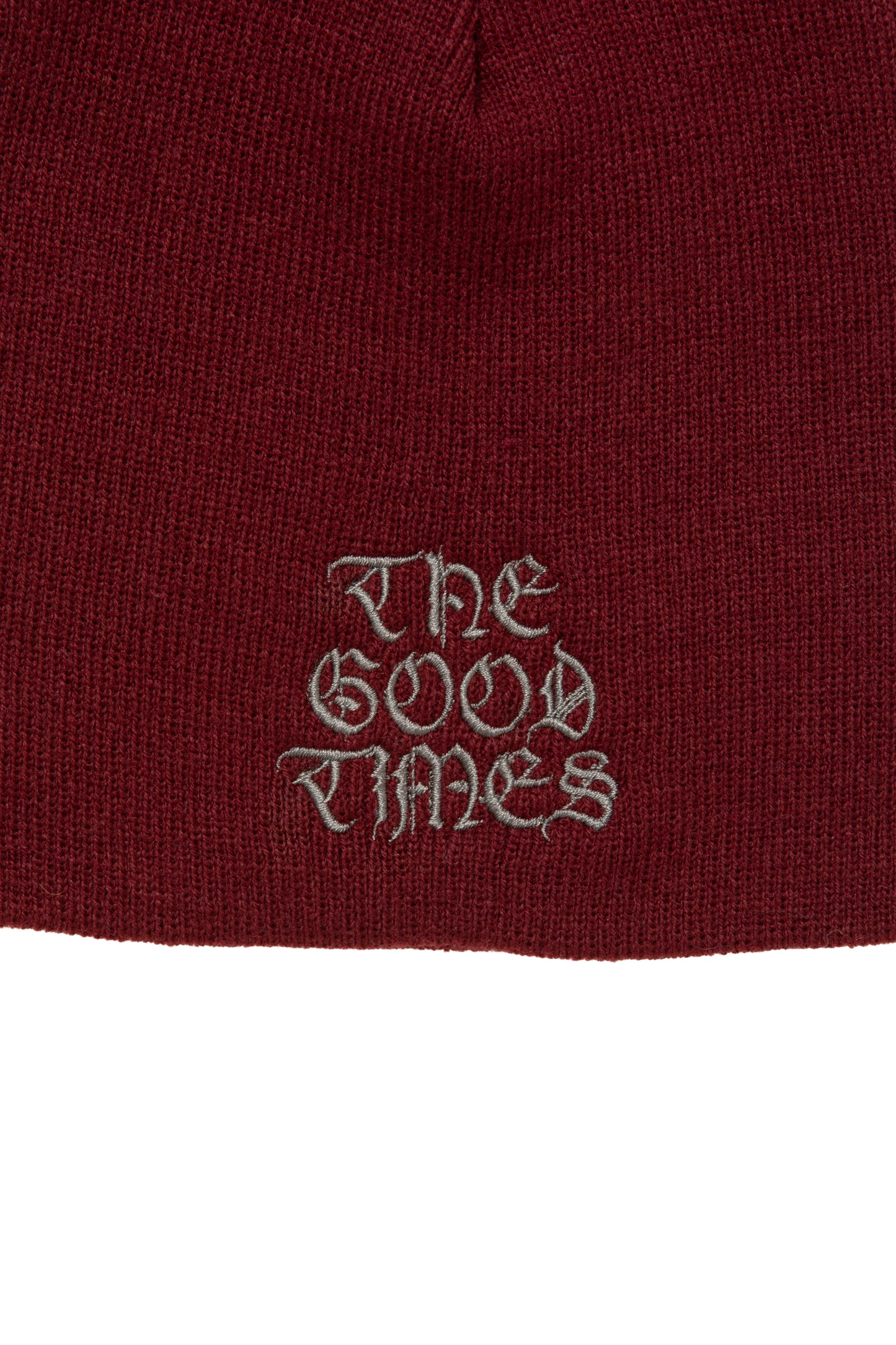 THE GOOD TIMES BEANIE MAROON