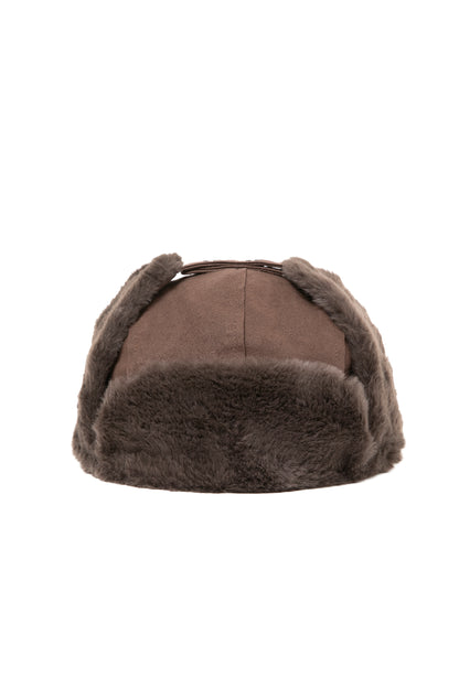 SIDE FRAME FLIGHT CAP BROWN