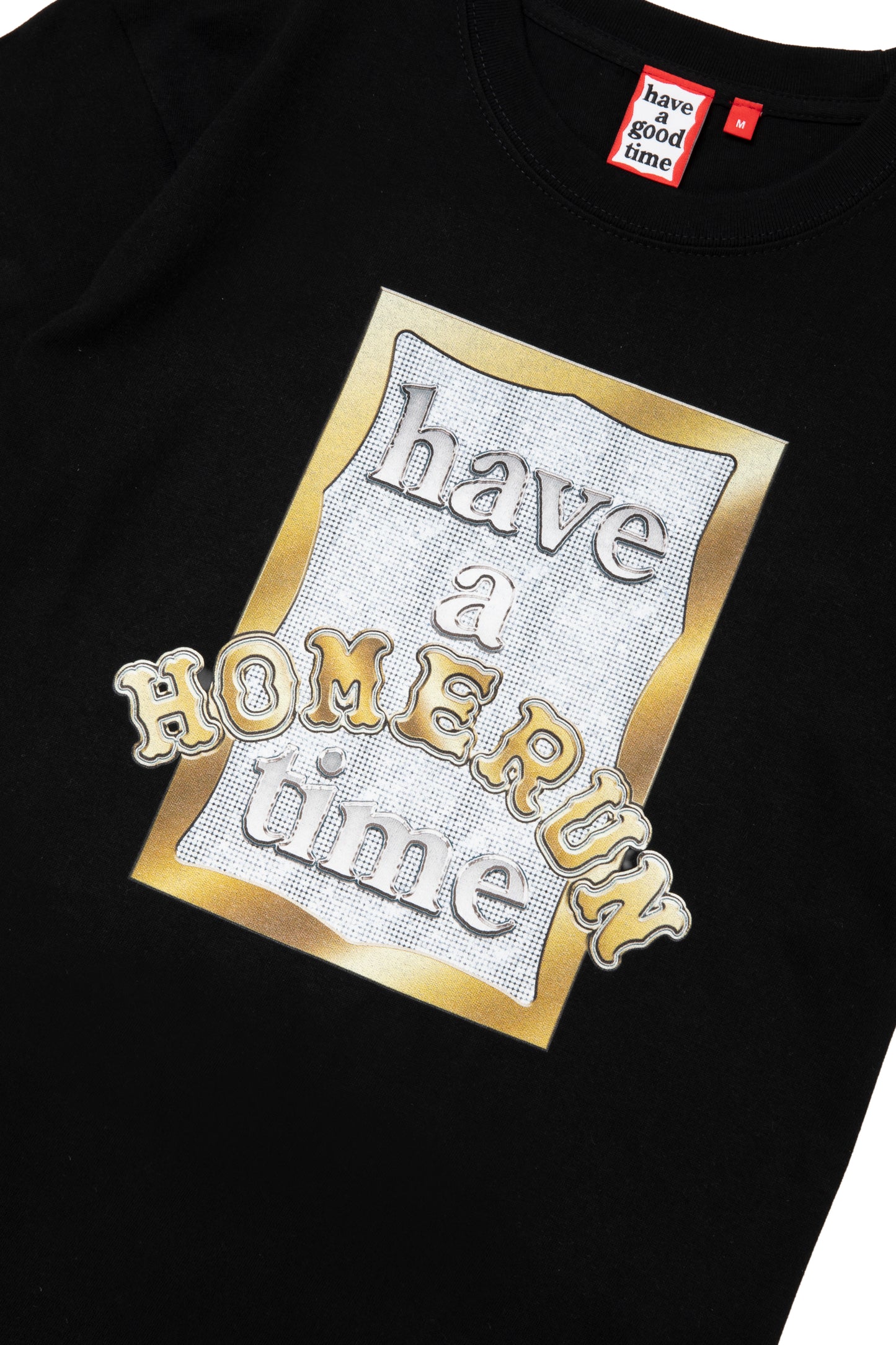 HOMERUN x have a good time JEWELRY FRAME S/S TEE BLACK