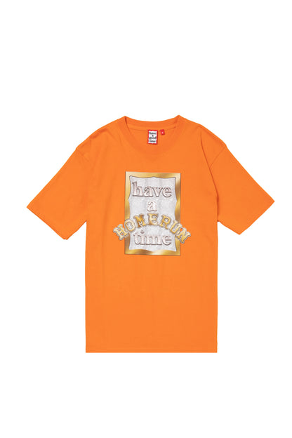 HOMERUN x have a good time JEWELRY FRAME S/S TEE ORANGE