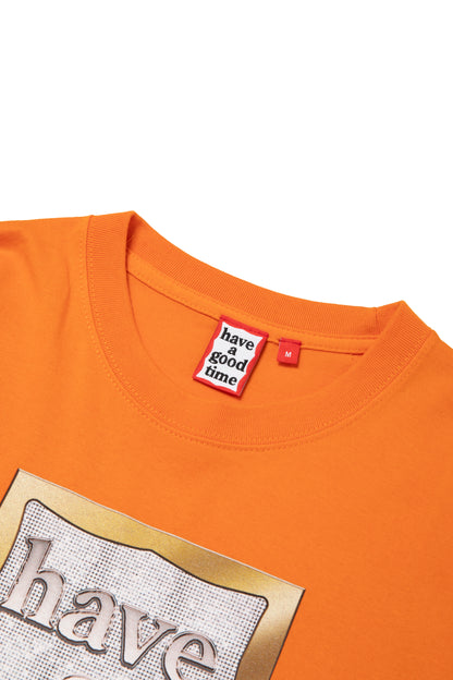 HOMERUN x have a good time JEWELRY FRAME S/S TEE ORANGE