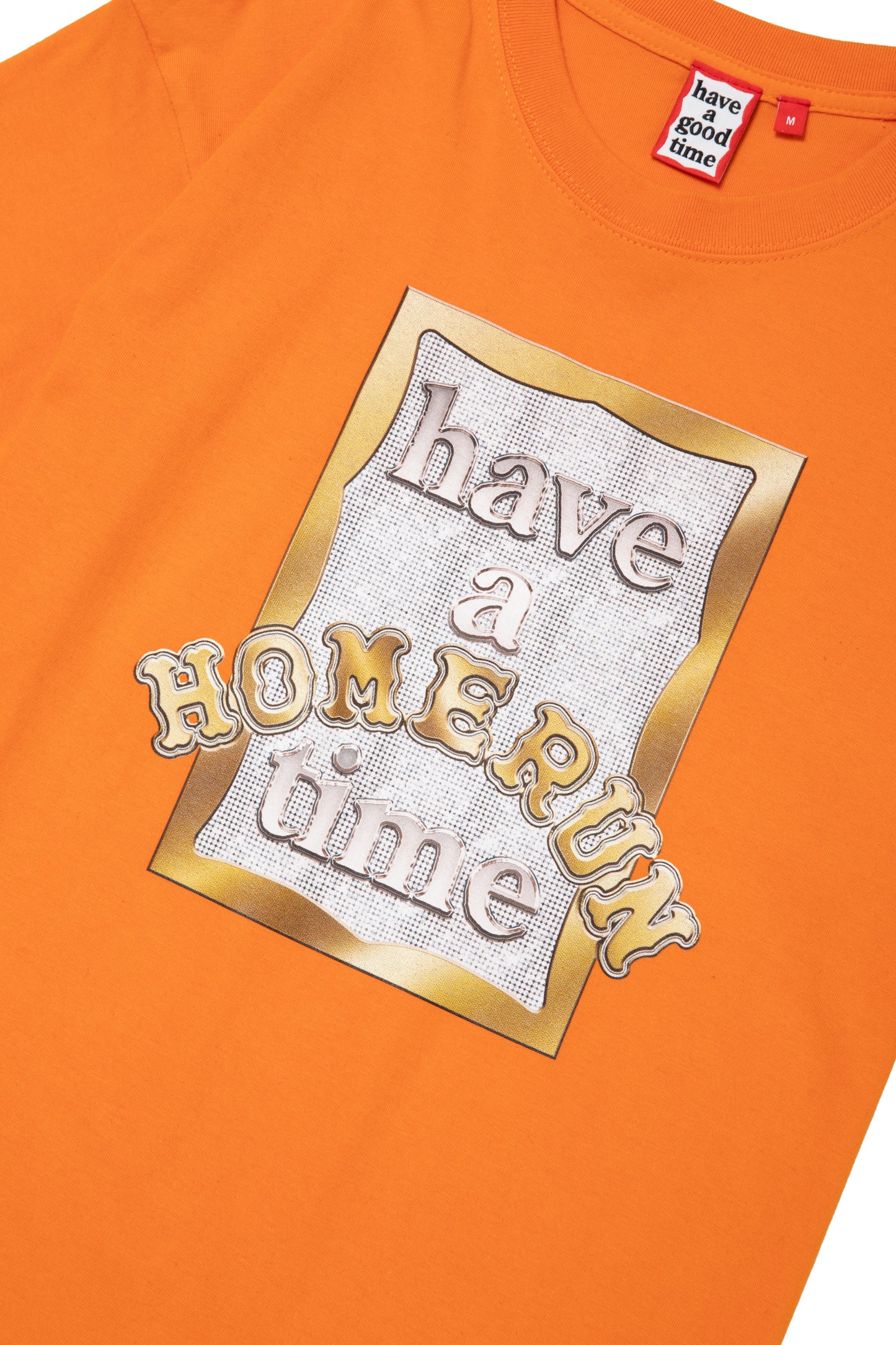 HOMERUN x have a good time JEWELRY FRAME S/S TEE ORANGE