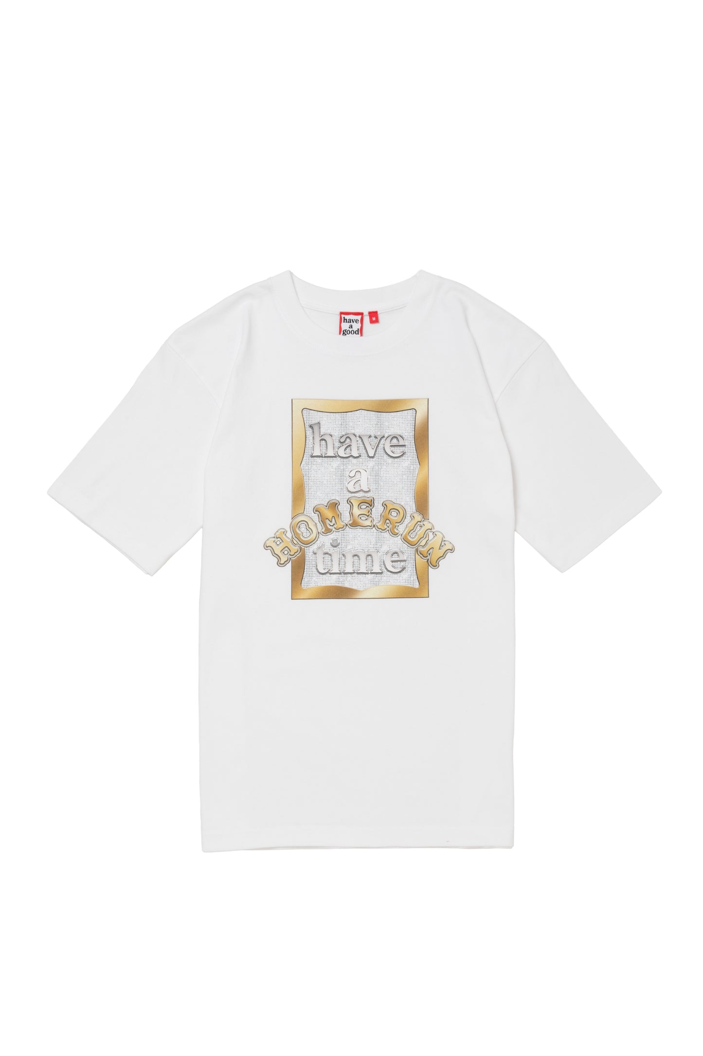 HOMERUN x have a good time JEWELRY FRAME S/S TEE WHITE