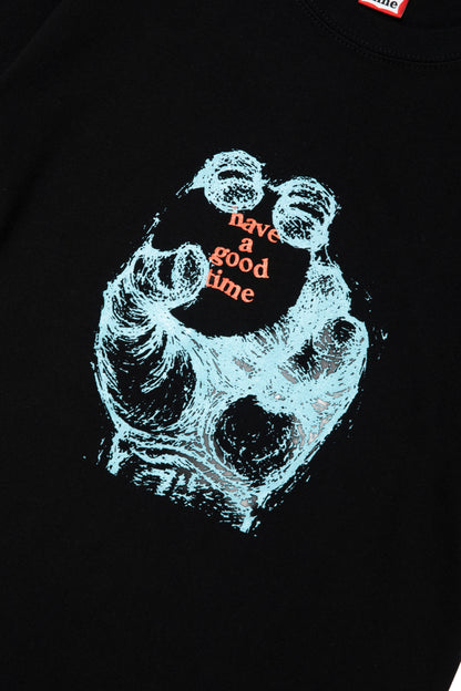 DREAMING LOGO S/S TEE BLACK