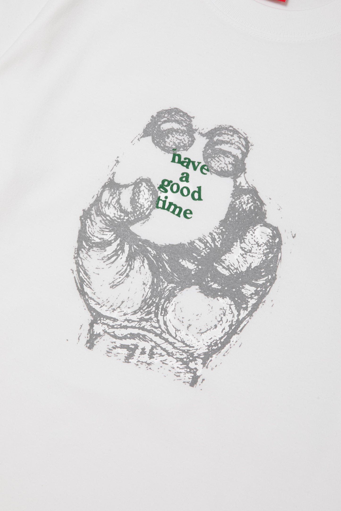 DREAMING LOGO S/S TEE WHITE