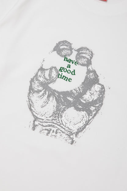 DREAMING LOGO S/S TEE WHITE