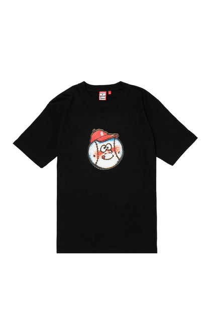 BALL BOY S/S TEE BLACK