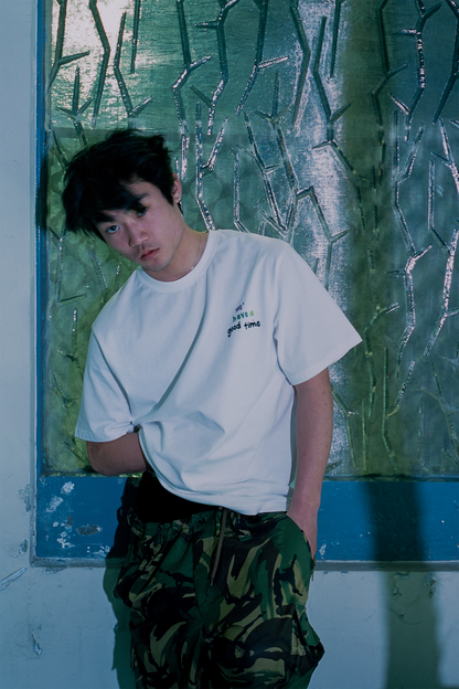 PANTHER S/S TEE WHITE