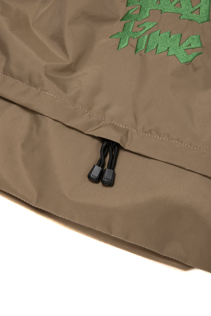 HANDSTYLE LOGO EMB DRAWSTRING BAG SAND