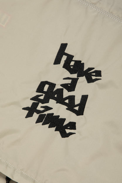 HANDSTYLE LOGO EMB DRAWSTRING BAG ICE GREY
