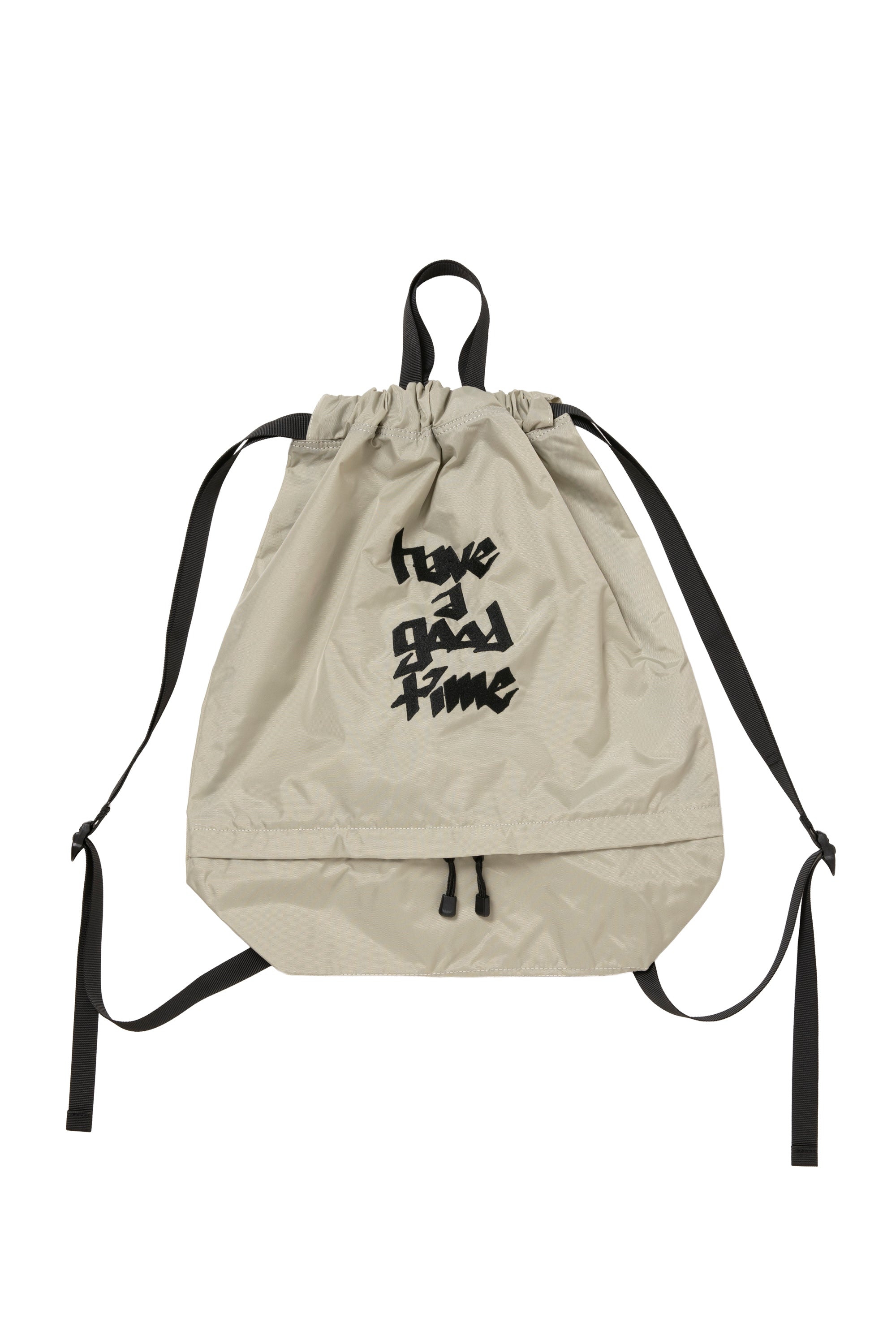 【極美品】have a good time バックパック have a good time (ハブアグッドタイム) / LOGO EMBROIDERY DRAWSTRING