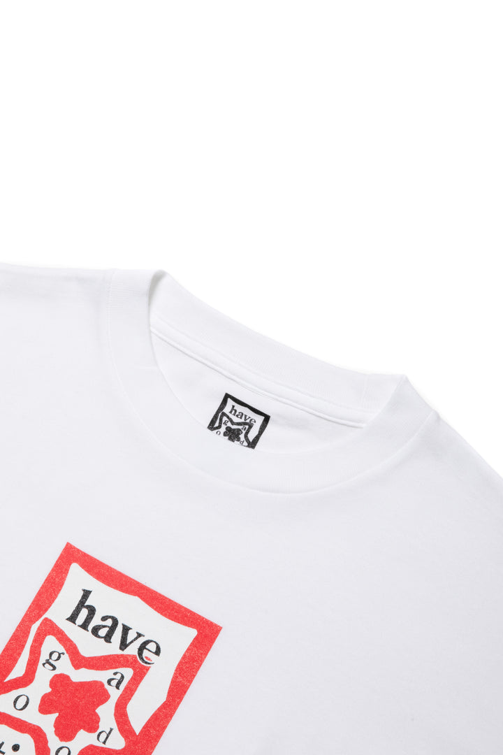 STAR TEAM x have a good time frame S/S TEE WHITE