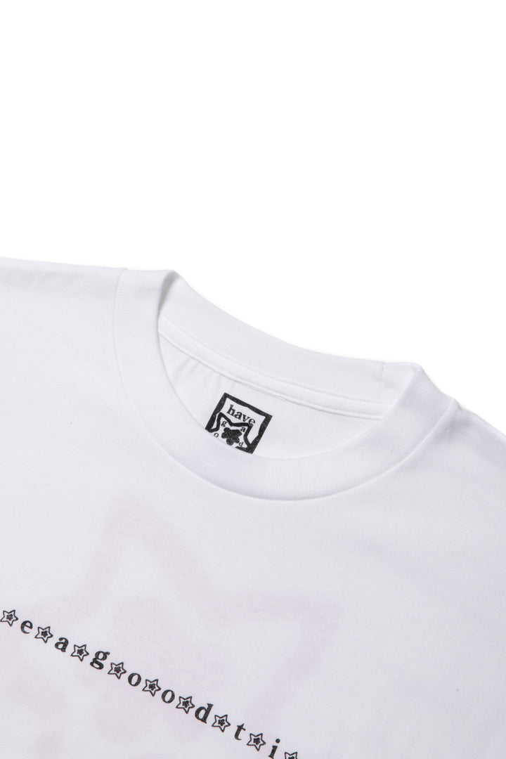 STAR TEAM x have a good time S/S TEE WHITE