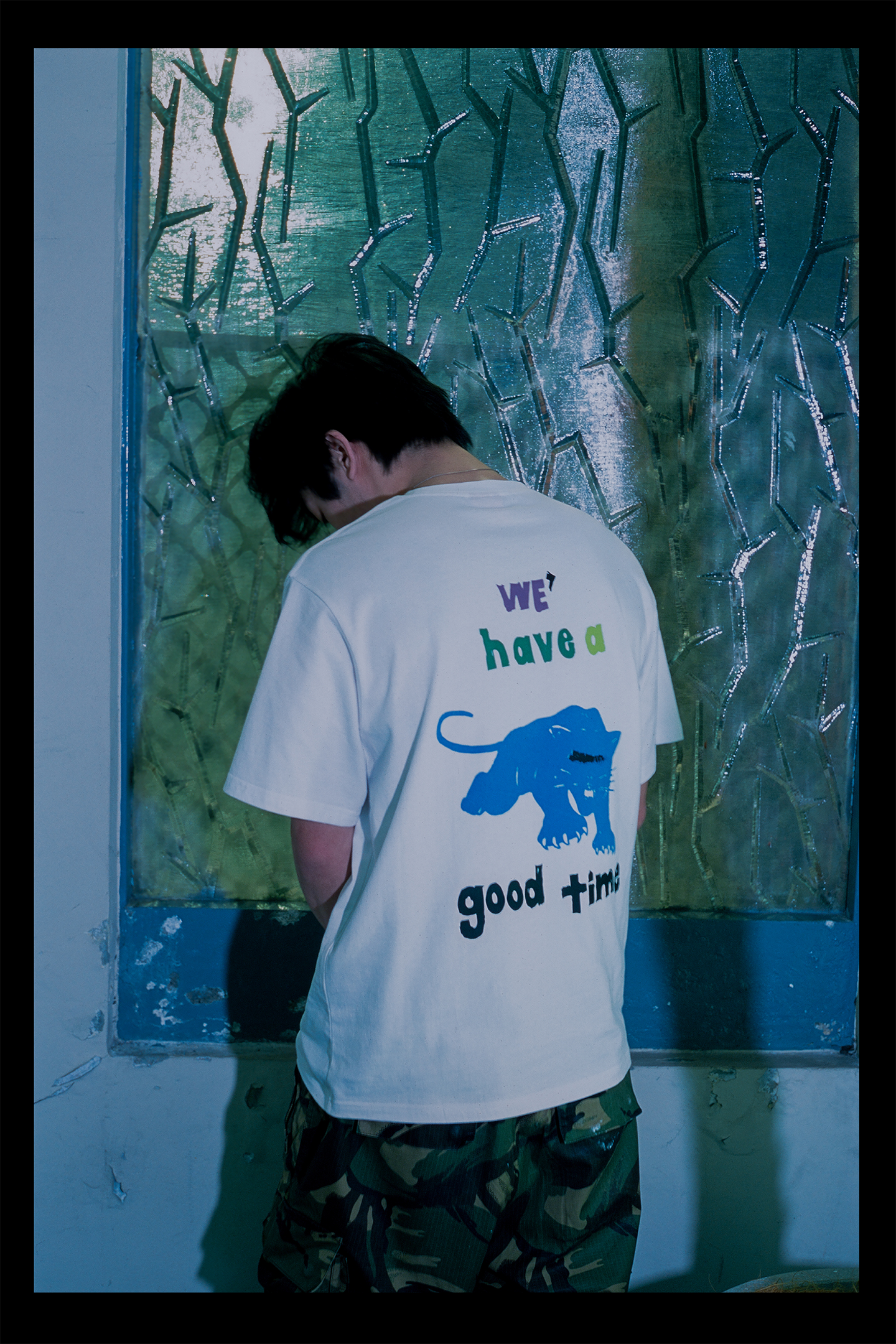 PANTHER S/S TEE CURRY
