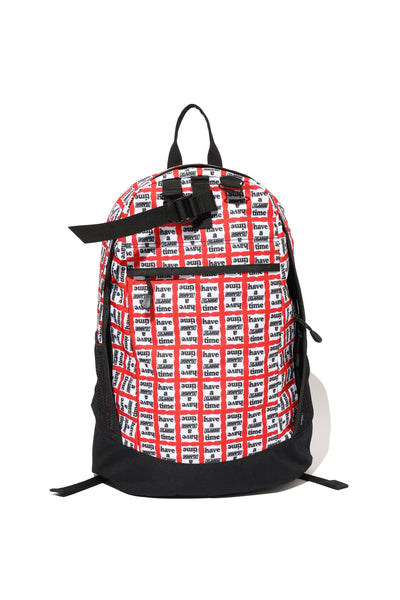 X LARGE x HAVE A GOOD TIME BACK PACK RED - ONE